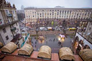 Апарт-отели 911 Apartments Khreshchatyk Киев Двухместный номер с 1 кроватью и террасой-3